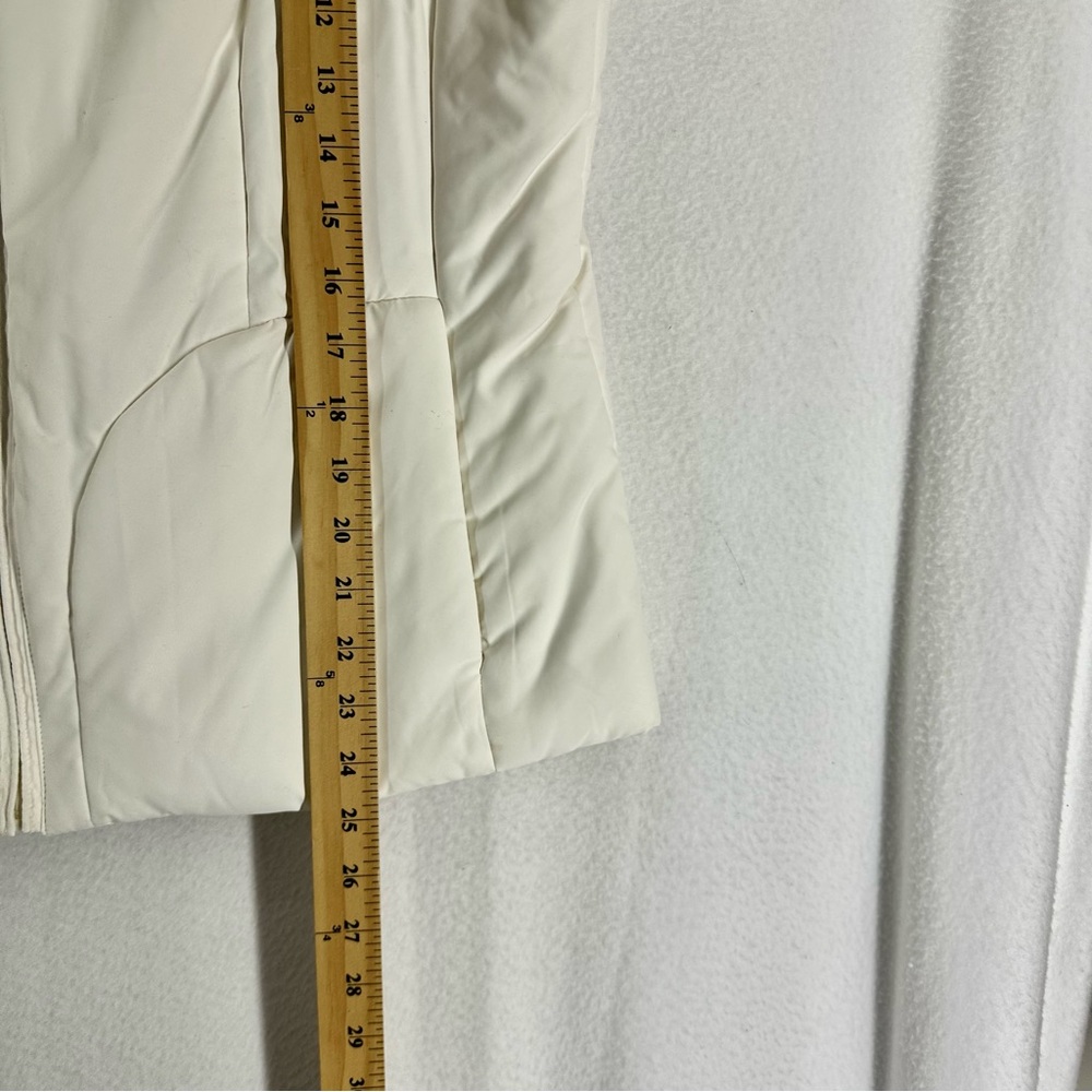 LizGolf Liz Claiborne Puff Vest Womens Large White - Picture 3 of 8